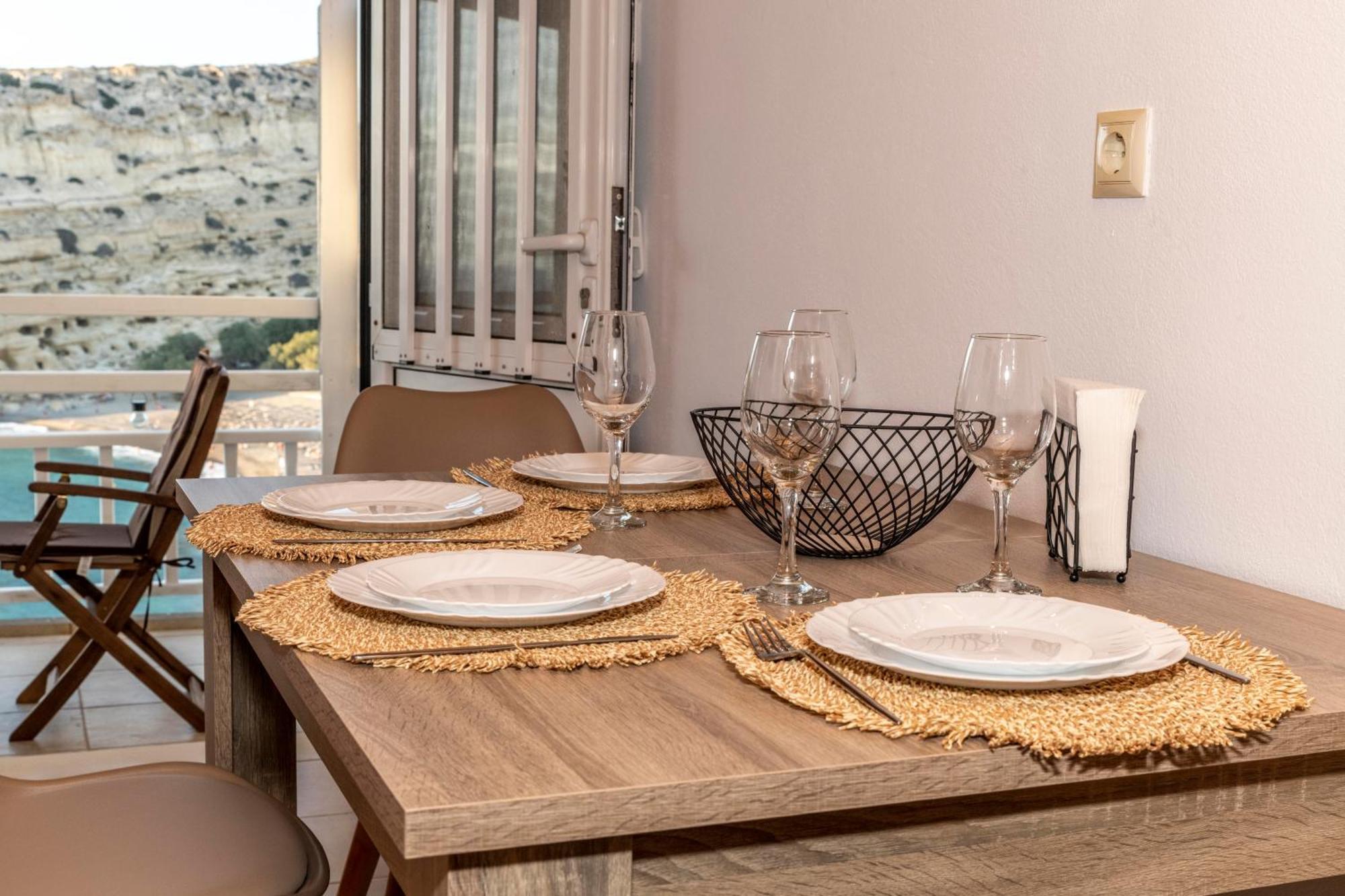 Emmanouela Apartment Matala  Ngoại thất bức ảnh