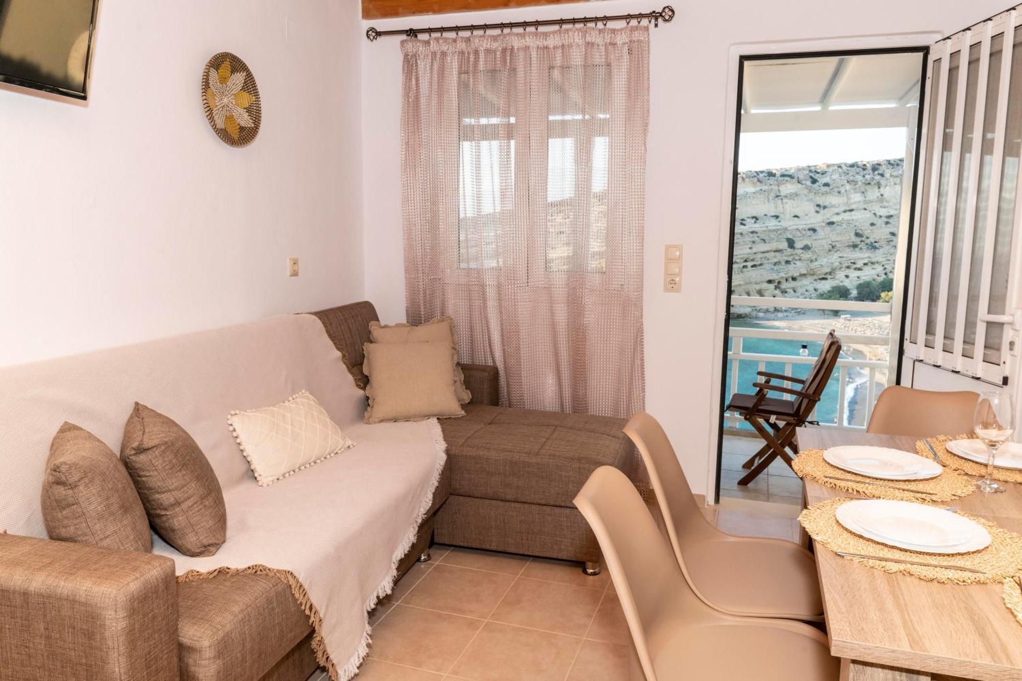 Emmanouela Apartment Matala  Ngoại thất bức ảnh